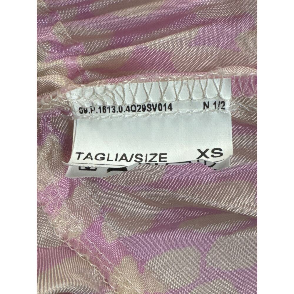 United Colors of Benetton Pink Babydoll Dress Women XS Coquette Mini Soft Girl - Picture 9 of 9